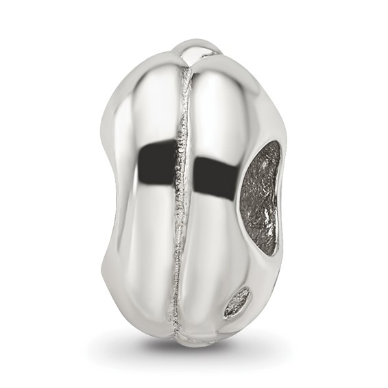 Sterling Silver Reflections Enameled Hot Dog Bead