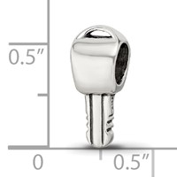 Sterling Silver Reflections Key Bead view 5