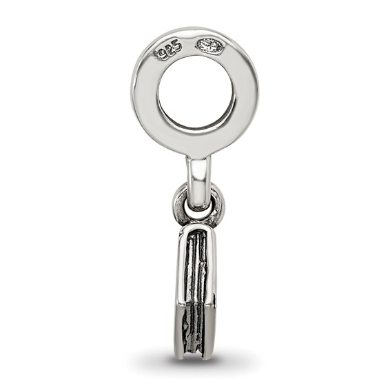 Sterling Silver Reflections Love Story Book Dangle Bead