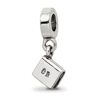 Sterling Silver Reflections Love Story Book Dangle Bead view 5