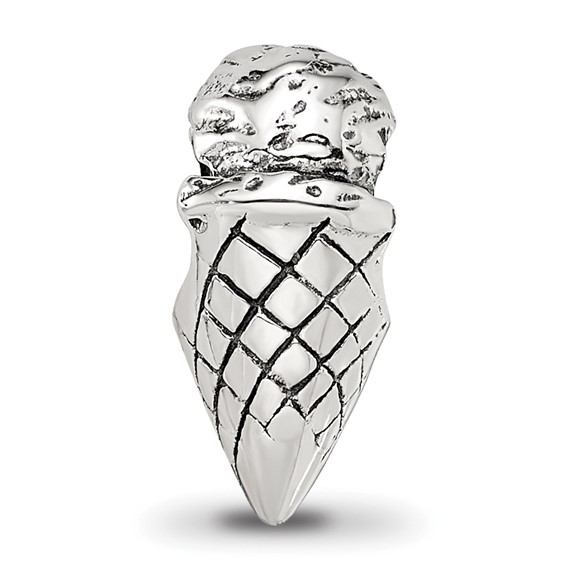 Sterling Silver Reflections Ice Cream Cone Bead