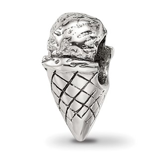 Sterling Silver Reflections Ice Cream Cone Bead