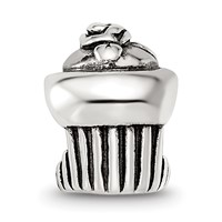 Sterling Silver Reflections Cupcake Bead view 3