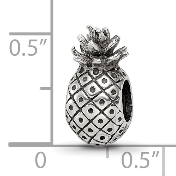 Sterling Silver Reflections Pineapple Bead