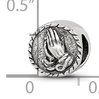 Sterling Silver Reflections Praying Hands Bead view 4
