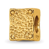 Sterling Silver Gold-plated Reflections Love Story Book Bead view 5