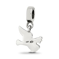 Sterling Silver Reflections Dove Dangle Bead view 5
