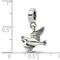 Sterling Silver Reflections Dove Dangle Bead view 3