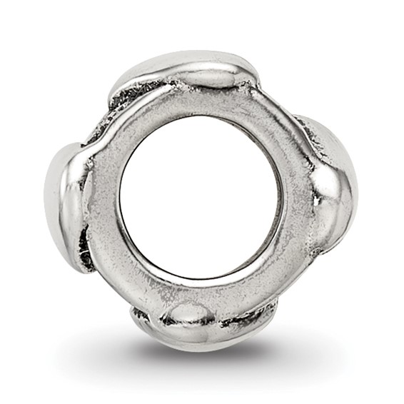Sterling Silver Reflections Heart Bead