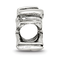 Sterling Silver Reflections Karate Person Bead view 2