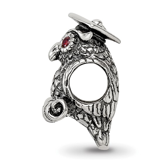 Sterling Silver Reflections Wise Owl Bead