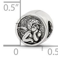 Sterling Silver Reflections Angel Bead view 4