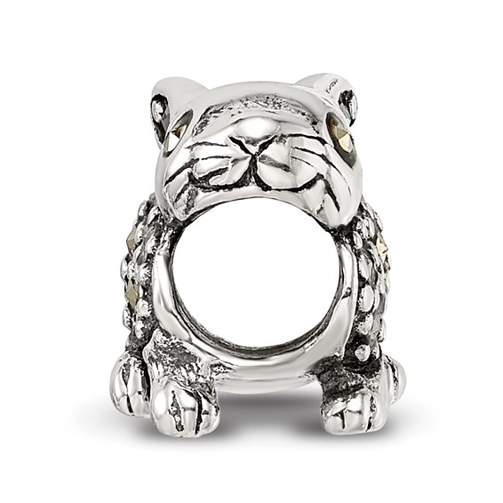 Sterling Silver Reflections Marcasite Rabbit Bead