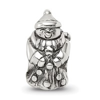 Sterling Silver Reflections Snowman Bead view 3