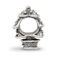 Sterling Silver Reflections Christmas Tree Bead view 2