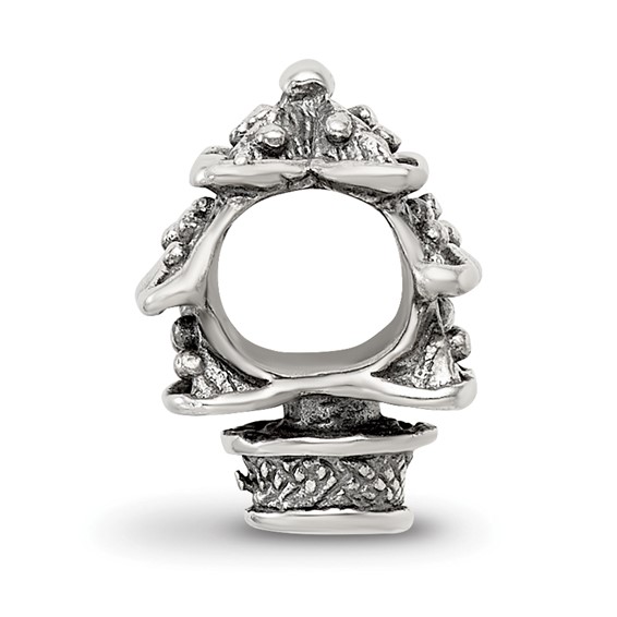 Sterling Silver Reflections Christmas Tree Bead