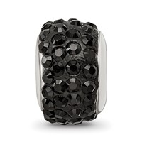 Sterling Silver Reflections Black Full Preciosa Crystal Bead view 4