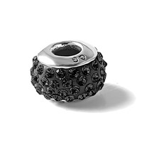 Sterling Silver Reflections Black Full Preciosa Crystal Bead view 5