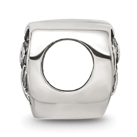 Sterling Silver Reflections Angel Heart Bead