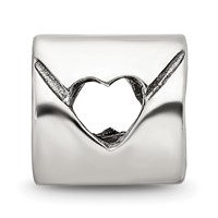 Sterling Silver Reflections Love Note Bead view 3