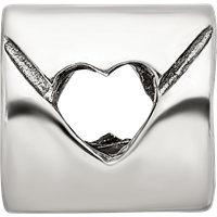 Sterling Silver Reflections Love Note Bead view 4