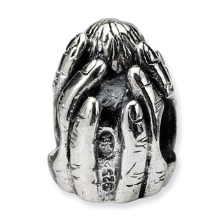 Sterling Silver Reflections Baby in Hands Bead
