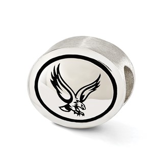 Sterling Silver Antiqued Boston College Collegiate Bead