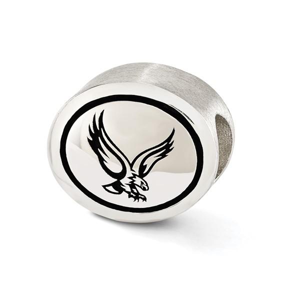 Sterling Silver Antiqued Boston College Collegiate Bead