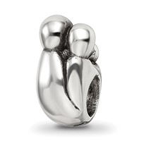 Sterling Silver Reflections Family of 3 Bead view 4