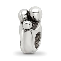 Sterling Silver Reflections Family of 3 Bead view 1