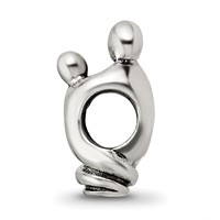 Sterling Silver Reflections Family of 2 Bead view 2