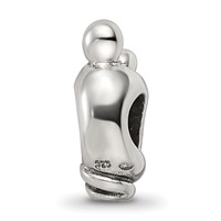 Sterling Silver Reflections Family of 2 Bead view 4
