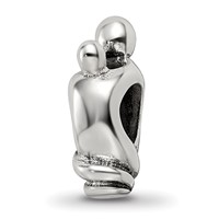 Sterling Silver Reflections Family of 2 Bead view 1
