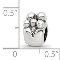 Sterling Silver Reflections Family of 5 Bead view 4