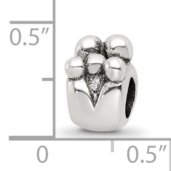 Sterling Silver Reflections Family of 5 Bead