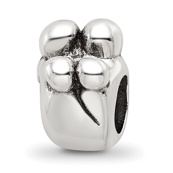 Sterling Silver Reflections Family of 4 Bead