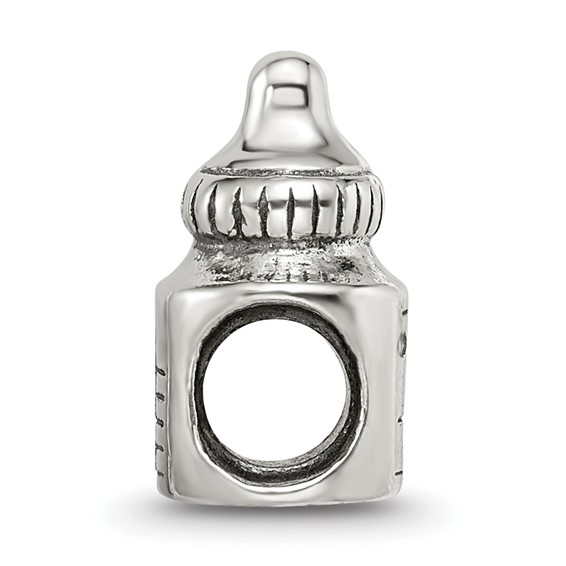 Sterling Silver Reflections Baby Bottle Bead