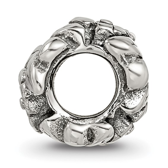 Sterling Silver Reflections Floral Bead