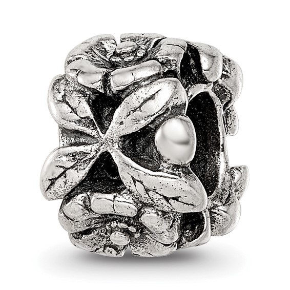 Sterling Silver Reflections Floral Bead
