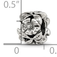 Sterling Silver Reflections Floral Bead view 5