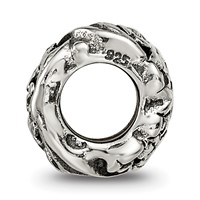 Sterling Silver Reflections Floral Bead view 2