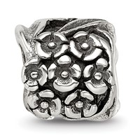 Sterling Silver Reflections Floral Bead view 3