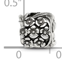 Sterling Silver Reflections Floral Bead view 5
