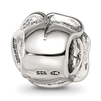 Sterling Silver Reflections Rose Floral Bead view 5
