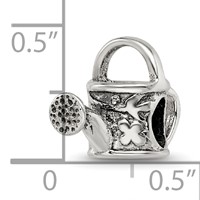 Sterling Silver Reflections Watering Can Bead view 5