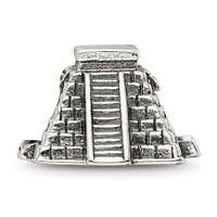 Sterling Silver Reflections Chichen Itza Bead view 3