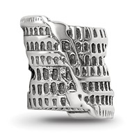 Sterling Silver Reflections Colosseum Bead view 3
