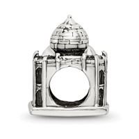 Sterling Silver Reflections Taj Mahal Bead view 2