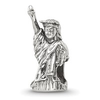 Sterling Silver Reflections Statue of Liberty Bead view 1