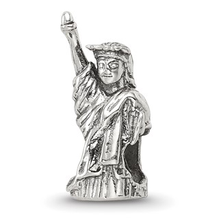 Sterling Silver Reflections Statue of Liberty Bead